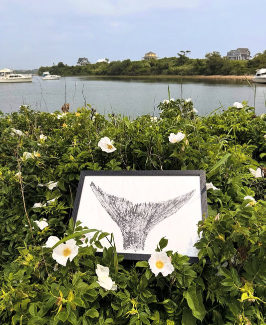 ORIGINAL OPAH TAIL GYOTAKU FRAMED