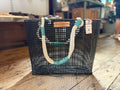 Coastal Handbag Crafted from Recycled Oyster Mesh: Jenna Weekender Carryall