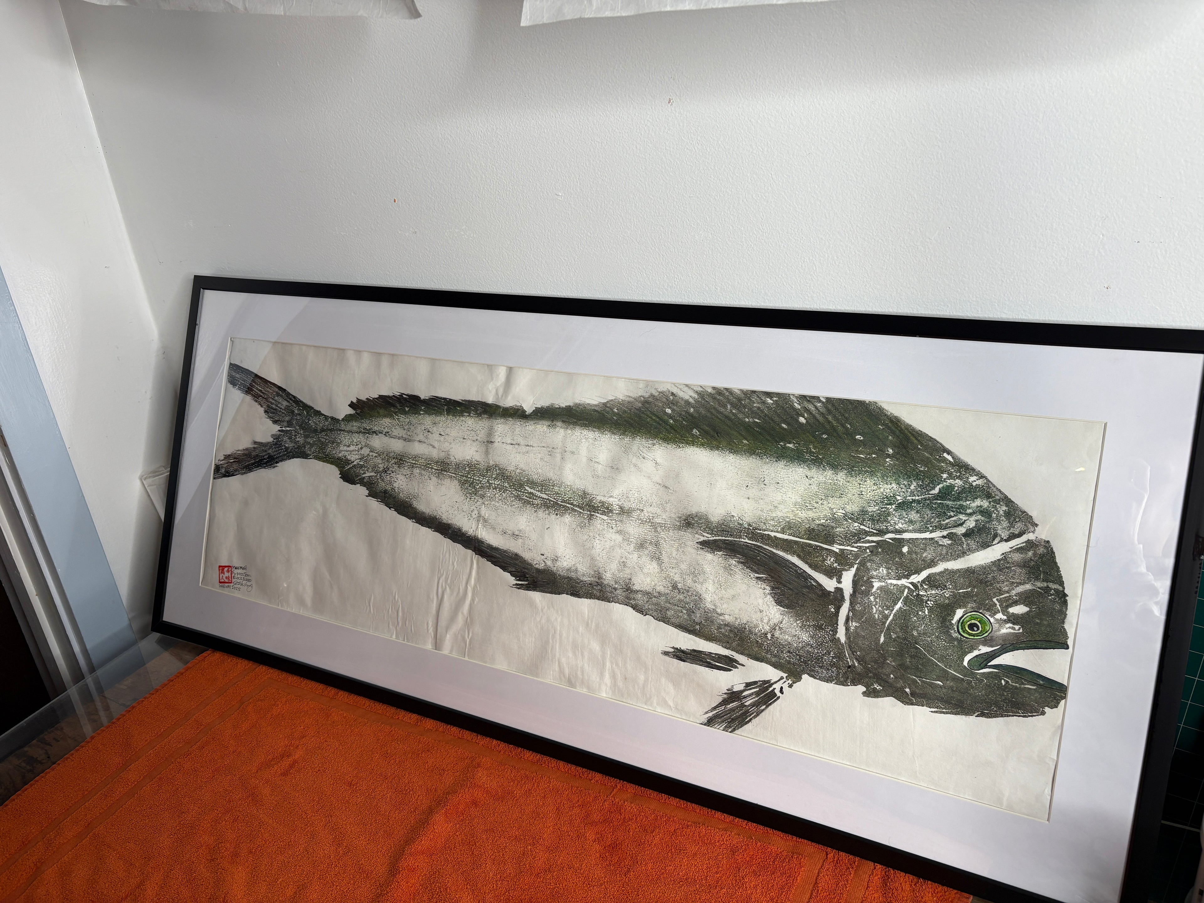 Original Mahi Mahi Gyotaku
